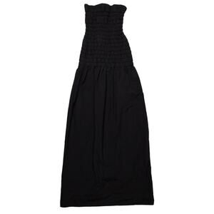 Christopher Esber Strapless Black Maxi Dress Size 4